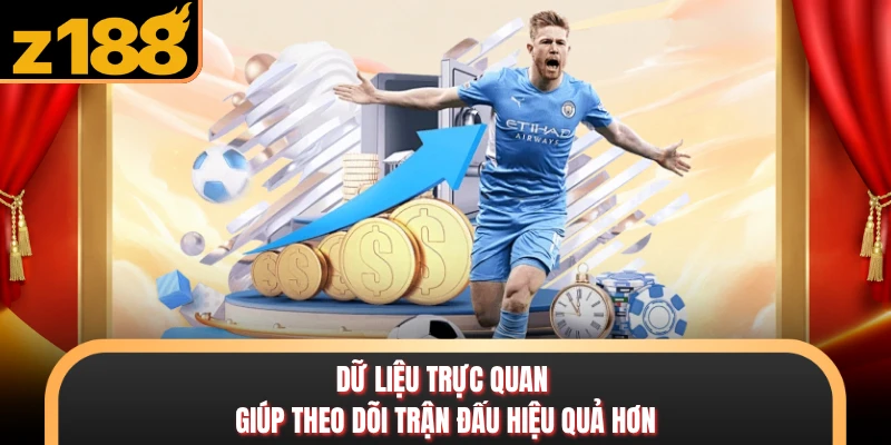Thể Thao Dữ liệu trực quan giúp theo dõi trận đấu hiệu quả hơn